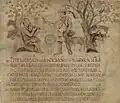 Vergilius Romanus 5./6. Jahrhundert. Abbildung zur 1. Ecloge der Hirtengedichte des Vergil