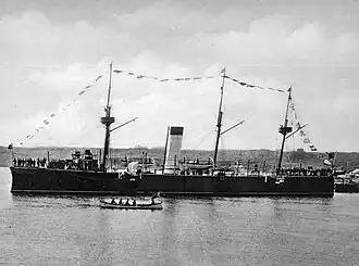 Kreuzer Elisabeta um 1900
