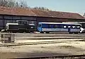 Lok 14 und Beiwagen XR 701 in Romorantin, 1998