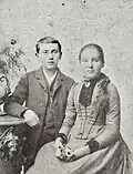 Rosa Tännler mit Bruder Hans