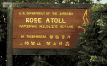 Hinweistafel des USFWS