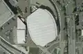 Satellitenbild des Moda Center (Oktober 2006)