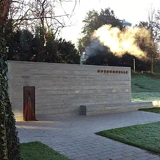 Quellhaus der Rosenquelle Burtscheid, erbaut 2013