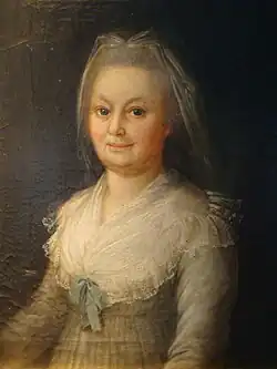 Georg Heinrich von Roßkampffs zweite Frau Rosina Elisabeth von Kinckel, verw. Harpprecht von Harpprechtstein (1736–1808)