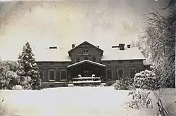 Gutshaus Rosoggen im Winter 1929