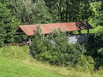 Rotbachbrücke von 1997 zwischen Haslen und Teufen