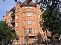 Naumannstraße&nbsp;24 Ecke Gustav-Müller-Platz, Wohnhaus von Friedrich Naumann zwischen 1906 und 1919