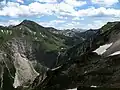 Blick auf die Rote Spitze von Rauhhorn