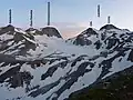 Panorama vom Rottälligrat oberhalb der Rotondohütte nach Süden