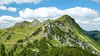 Die Rotwand, gesehen von der Auerspitz.