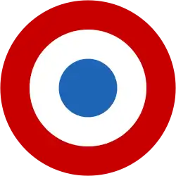 État français: Kokarde (Flugzeugmarkierung, Uniformkennzeichen)