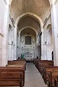 Blick durch das Langhaus