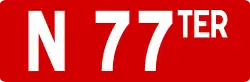 Route nationale 77ter