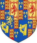 1689–1695 Wappen unter Maria II. und Wilhelm III.