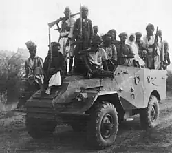 Erbeuteter BTR-40 in Ägypten (zwischen 1962 und 1967)