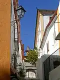 Gassen im historischen Ortskern von Constância
