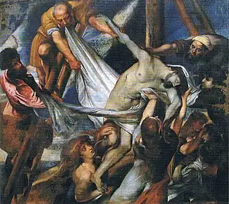 Kopie der Kreuzabnahme (Francesco Marcoleoni)