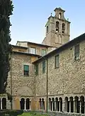 Reste des Campanile und Kreuzgang