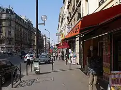 Rue Marx Dormoy im Quartier La Chapelle
