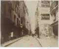 Rue Saint-Jacques zwischen dem Boulevard Saint-Germain und der Rue du Petit-Pont um 1900