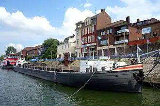 Teil des Leinpfades