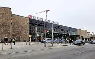 Empfangsgebäude an der Weitlingstraße