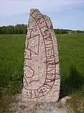 Runenstein am Sankta Ingrids kloster