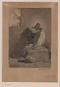 Rastender Hirte, 1910