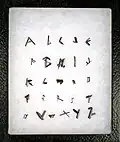 „Rutil-Alphabet“