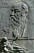 Grabmal für Carl Pelman auf dem Alten Friedhof in Bonn