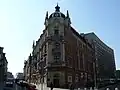 Historisches Bankgebäude von 1906 an der Südwestecke