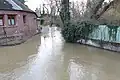 Ein Arm der Oise in Séry-lès-Mézières