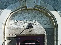 Alter Schriftzug