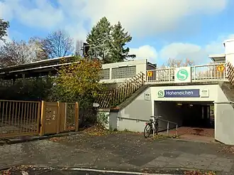 Eingang der Station