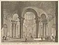 Constantina-Mausoleum, Rom nach 337, Radierung von G.B. Piranesi, Rom 1756