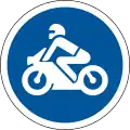 R116: Nur Krafträder