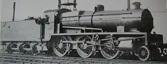Vorserienlokomotive Nr. A822 kurz nach Fertigstellung