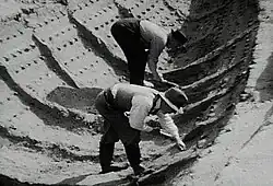 Bergung des Schiffs 1939