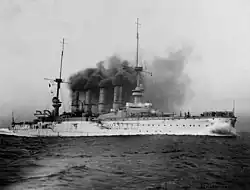 Das deutsche Flaggschiff SMS Scharnhorst