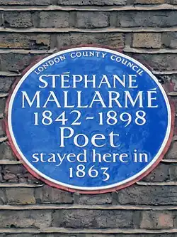 Plakette 6, Brompton Square, London