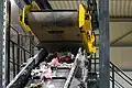 Steinert UME Überbandmagnetscheider für die Separation von eisenhaltigen Metallen von Kunststoffen