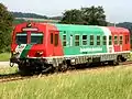 Ehemaliger Dieseltriebwagen der Reihe 5047 der StB
