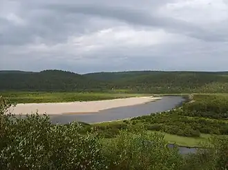 Die niedrigsten Lagen können im Osten der Finnmarksvidda, in der Nähe von Karasjok und Tana gefunden werden. Die Flusstäler sind in der Gegend nur 100–250 m hoch.