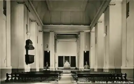Innenraum um 1939