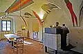 Atelier im Erdgeschoß des Schlosses
