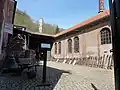 Blick auf den Hof