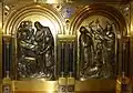 Reliefgalerie mit Präfigurationen der Eucharistie