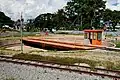 Drehscheibe am Bahnhof Papar