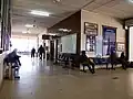 Wartesaal im Bahnhof Tanjung Aru