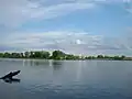 Einmündung des Sacrow-Paretzer Kanals in die Havel